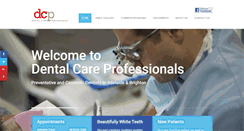 Desktop Screenshot of dentalcareprofessionals.com.au