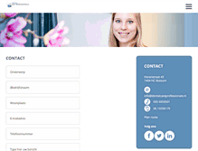 Tablet Screenshot of contact.dentalcareprofessionals.nl